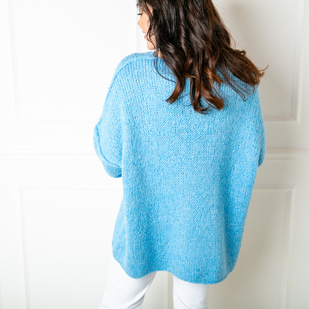 Oversized Mohair Blend Jumper